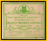 Black Cat Cigarette Box Interior