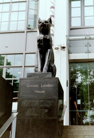 Guardian Cat recast and restored