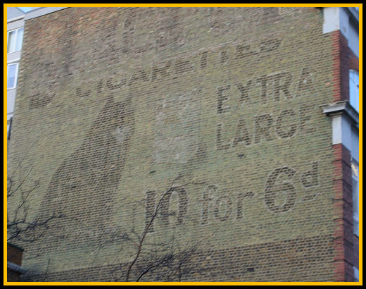 Brickwork Art Black Cat Cigarettes