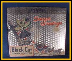 Black Cat Xmas Advert