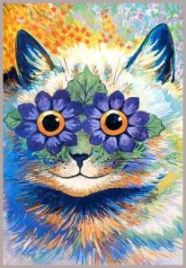 Louis Wain_Flower Cat