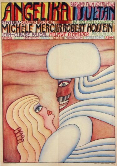 Bizarre Polish film poster for Sultan