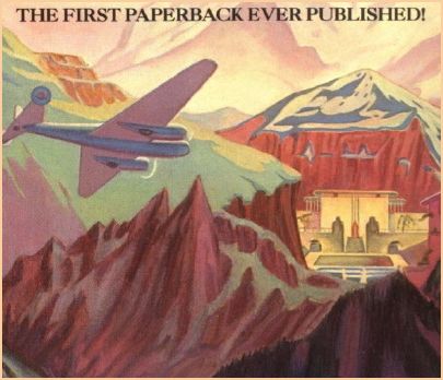 First ever paperback ad for Lost Horizon
