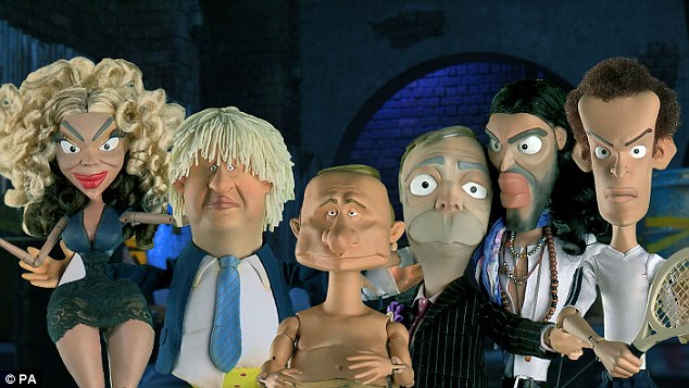 New Spitting Image Team including Andy Murray