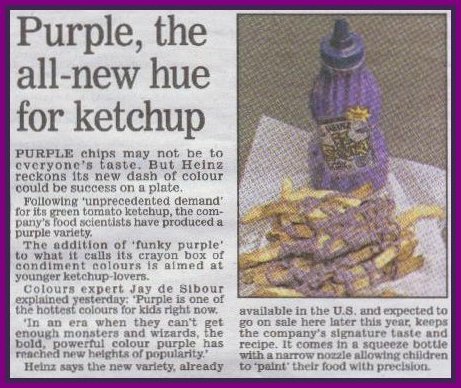 Purple Ketchup article