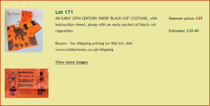 Lot 171 Black Cat Auction