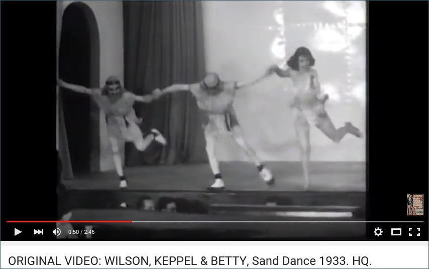 Wilson Keppel and Betty 1933 Sand Dance