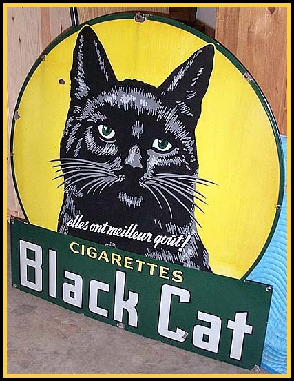 French advertisement stand