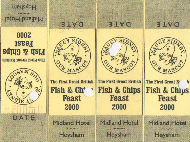 Bus Tickets from the great Fish and Chip weekend