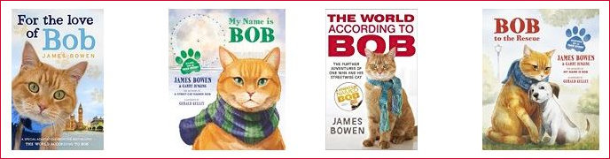 Selection of Bob the Cat books