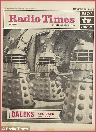 Radio Times with Doctor Who cover