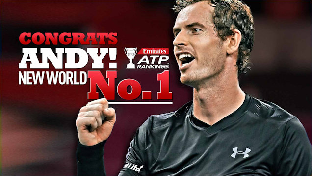 Andy Murray No. 1 Tribute