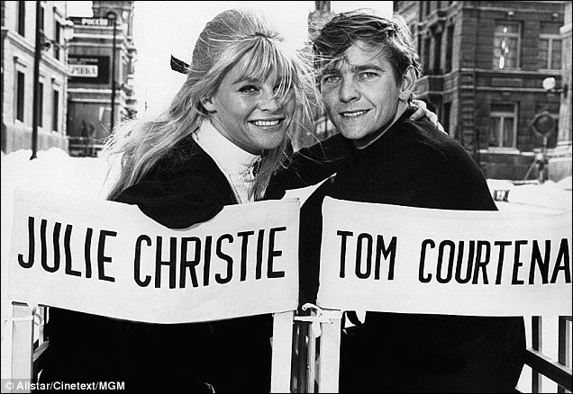 Tom Courtenay and Julie Christie