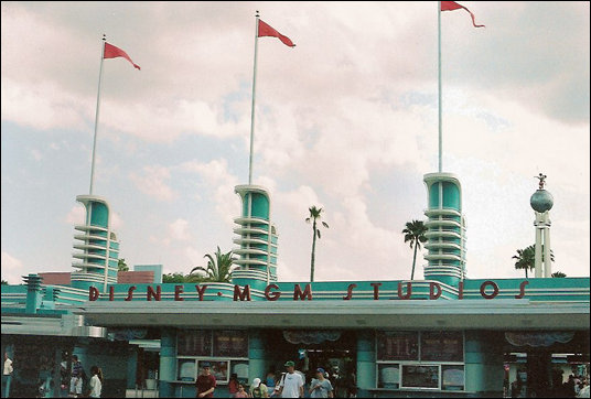 Daytime image of the Disney replica