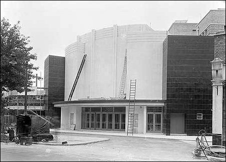 Odeon, Muswell Hill 1936 under construction
