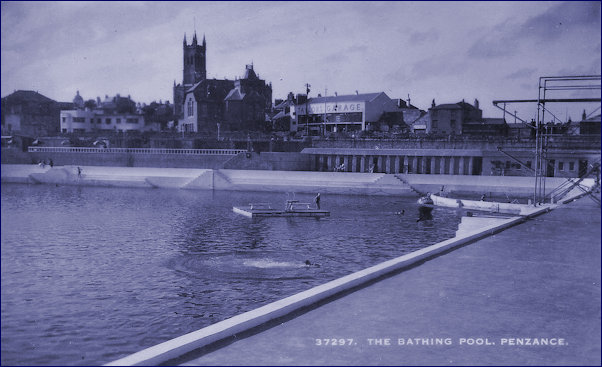 Full image of Jubilee Pool overlooked by the Yacht Inn