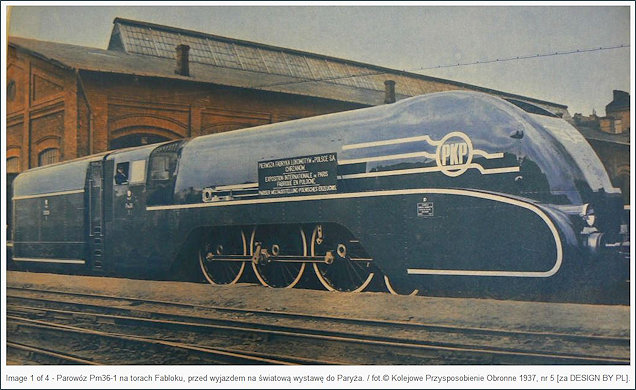 Pm36-1 waiting to depart for Paris