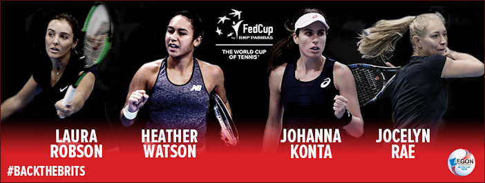 Named Fed Cup players for 2017