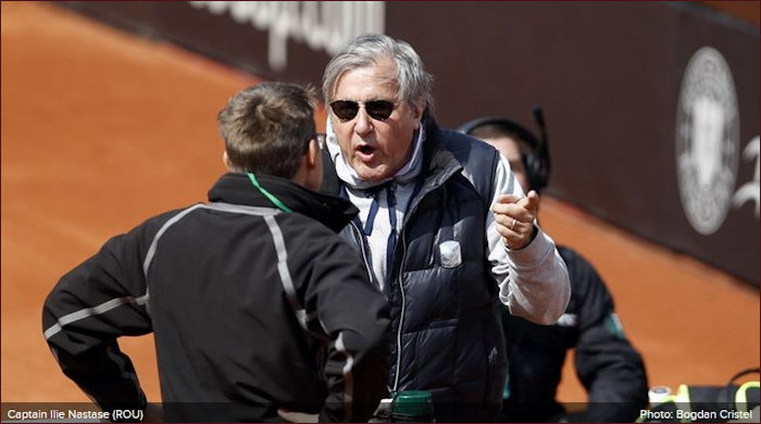 Nastase imploding on court dring Fed Cup 2017