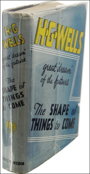 First edition of the H G Well THings to Come