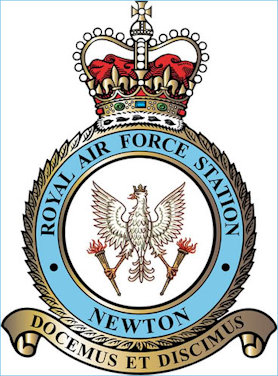 RAF Newton Polish Badge