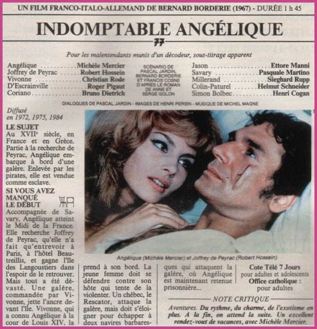 TV Programme write up  Film 4 Indomtable