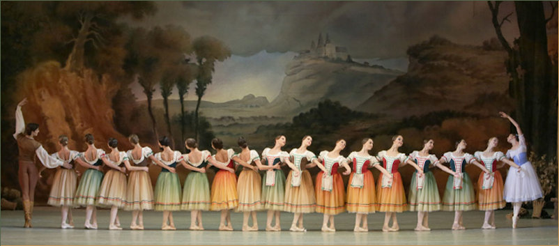 Giselle Corps de Ballet Village scene