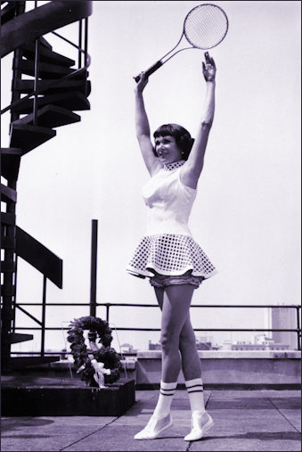 Gussie Moran in 1963