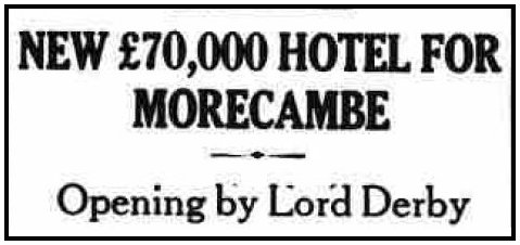 New Hotel Opening in 1933