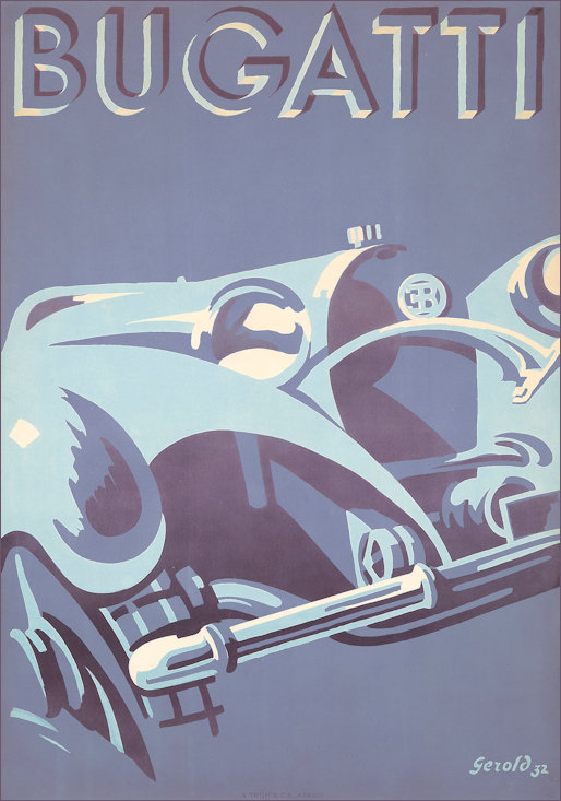 Bugatti Poster