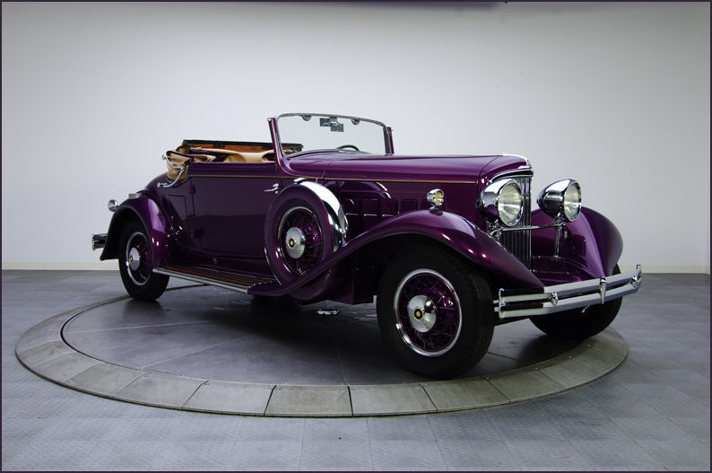 The 1931 Reo Royale hood down