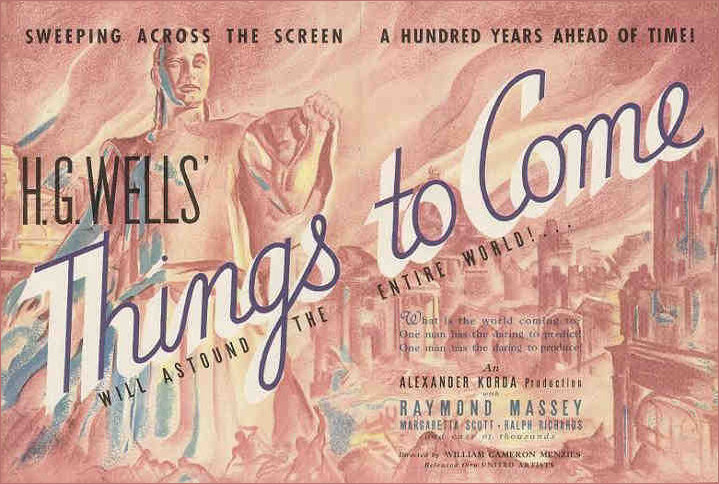 Rare Poster Things to Come 1936