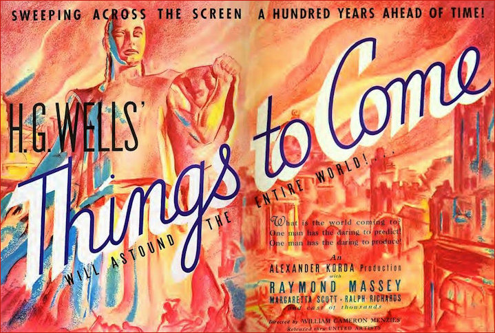 Rare poster Things to Come 1936