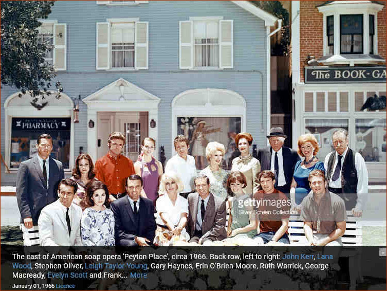 The 1966 Cast of Peyton Place