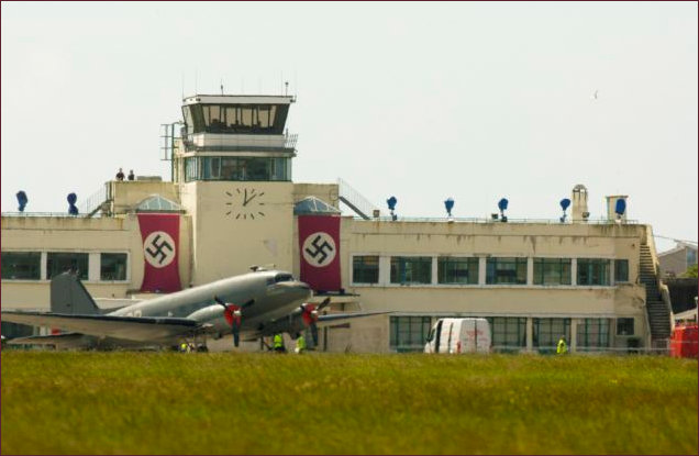 Shoreham Airport disguised as Nazi Airport in 'Woman in Gold'