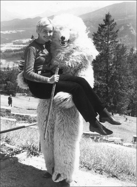Me and the Bear in Zakopane 1968