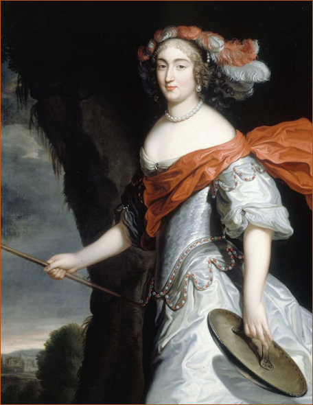 Charles Beaubrun Portrait of Anne-Marie-Louise d'Orléans, Duchess of Montpensier 