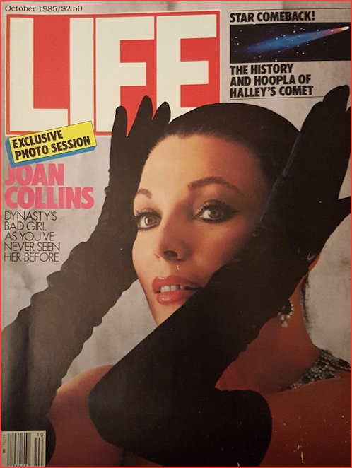 Joan Collins Life Magazine Cover 1985