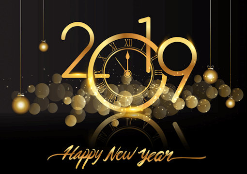 Happy New Year 2019 Greeting