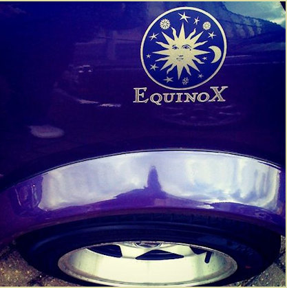 Equinox Logo above wheel arch