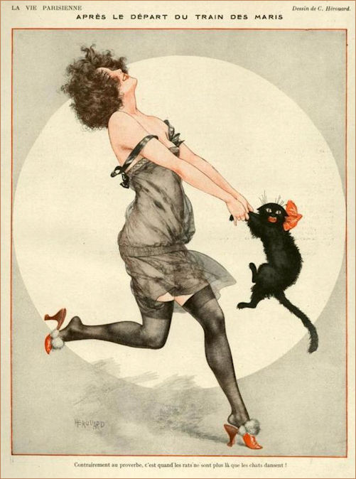 La Vie Parisienne illustration 1923 by Cheri Herouard