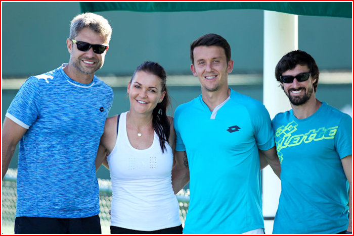 Team Aga from happier days