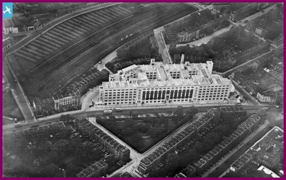 Awriel view of the Black Cat Factory