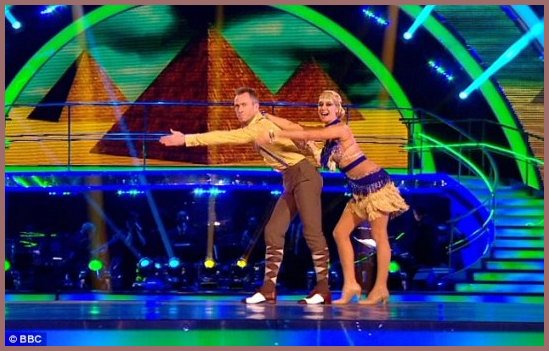 Strictly Come Dancing Denise typical WKB pose