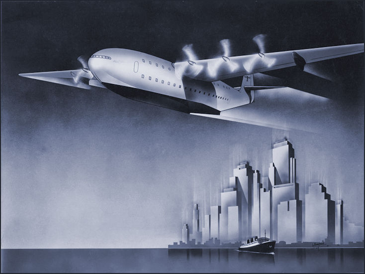 Projected Boeing 326 in 1937