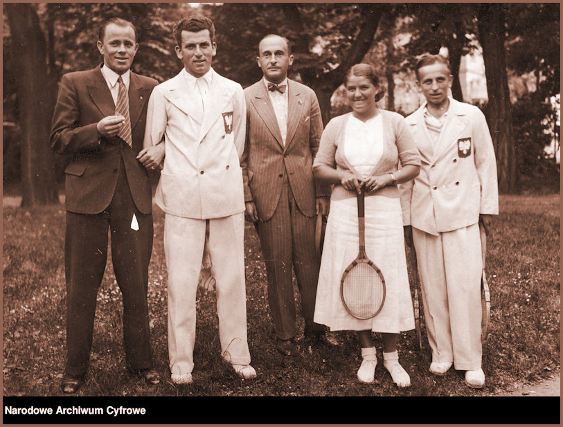 JJ and team in Austria 1934