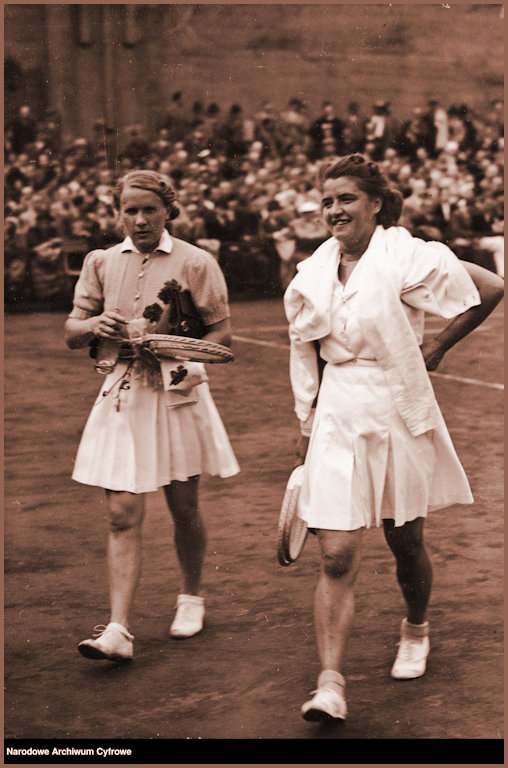 JJ and Halina Luniewska at the National Championships in 1939