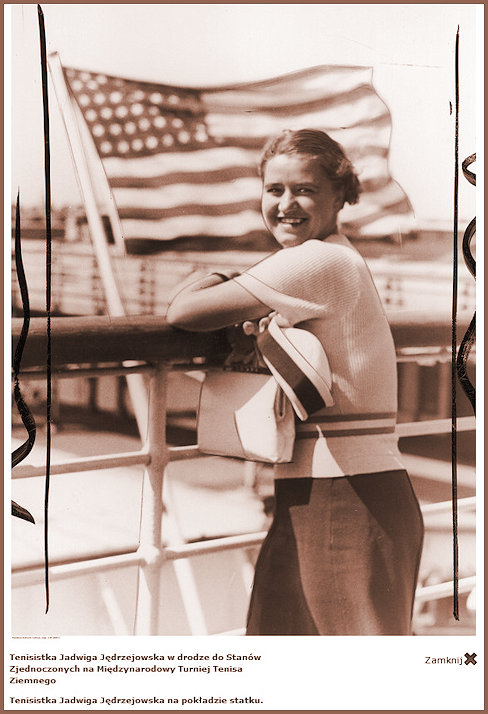 JJ on deck on the way to the USA 1937