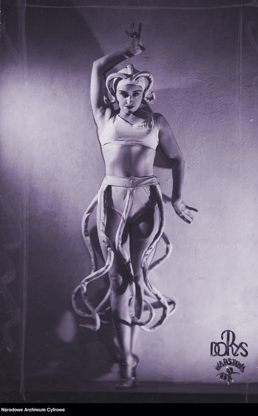 Studio Portrait of Halina Hulanicka in costume in 1936