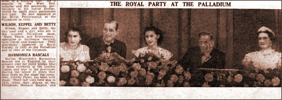 The Stage 1947 The Royal Box